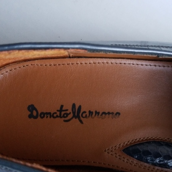 Donato Marrone Men's VTG Gray Shoes Size 11D - Picture 4 of 4